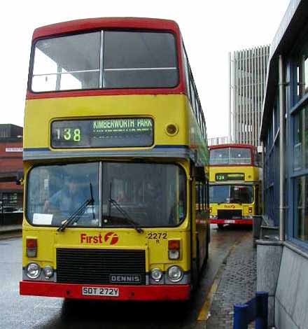 First South Yorkshire Dennis Dominator Alexander RH